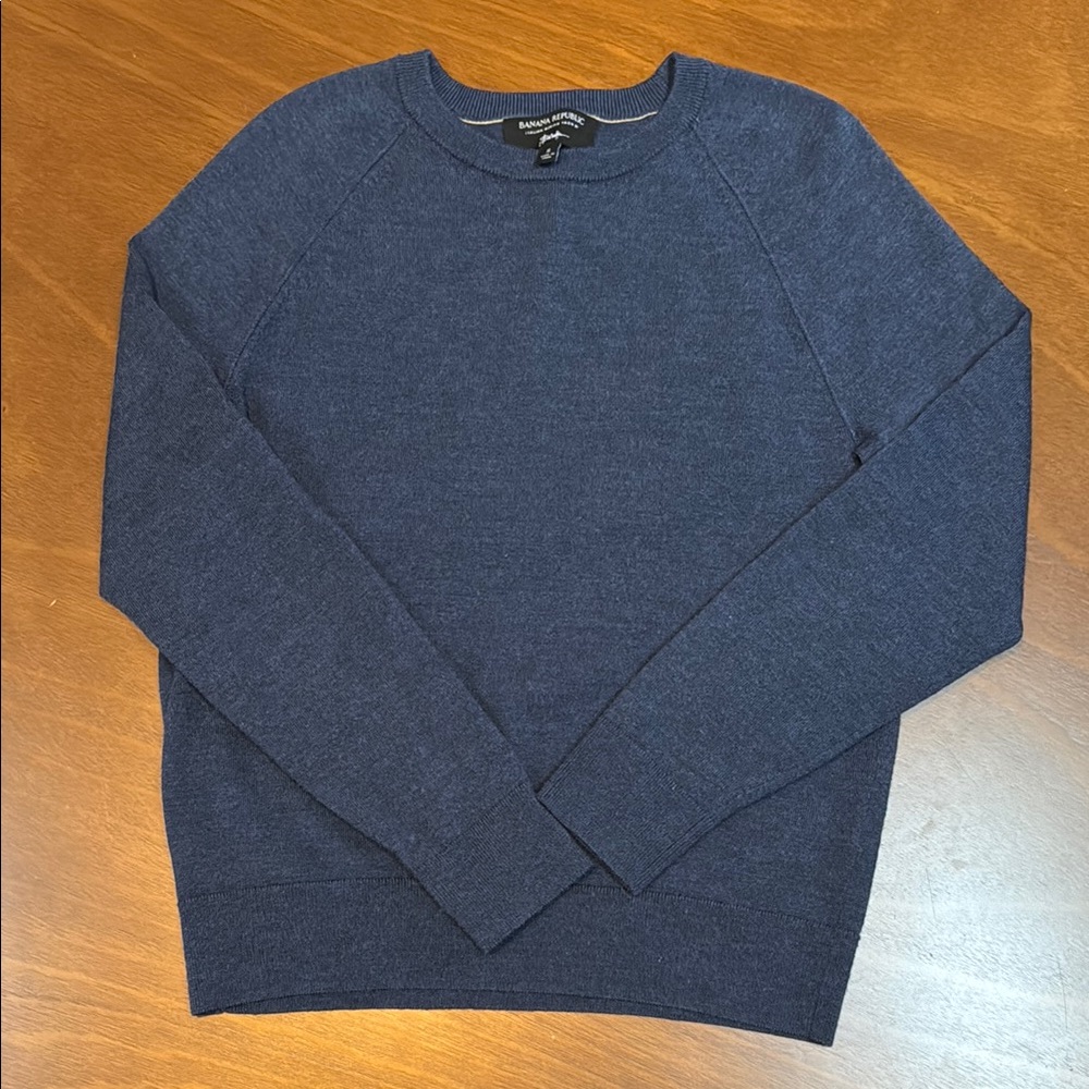 Banana Republic Men's Italian Merino Wool Sweater